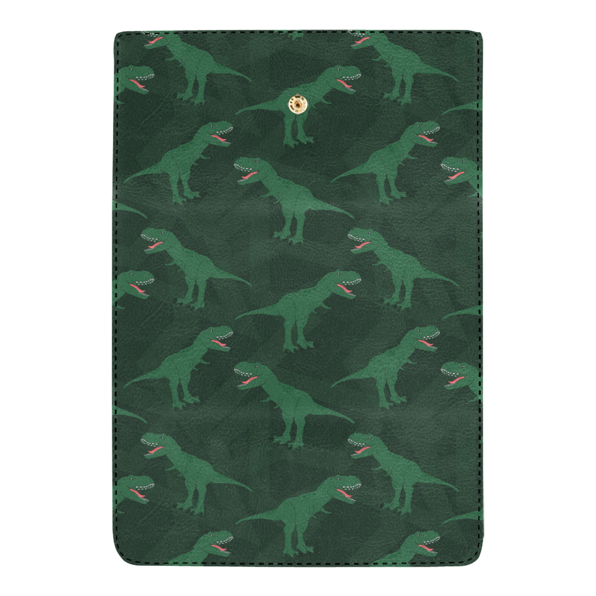 T Rex Pattern Print Design A06 Women's Trifold Wallet