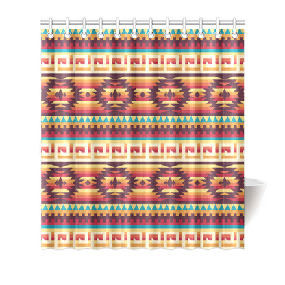Tribal Aztec Vintage Shower Curtain