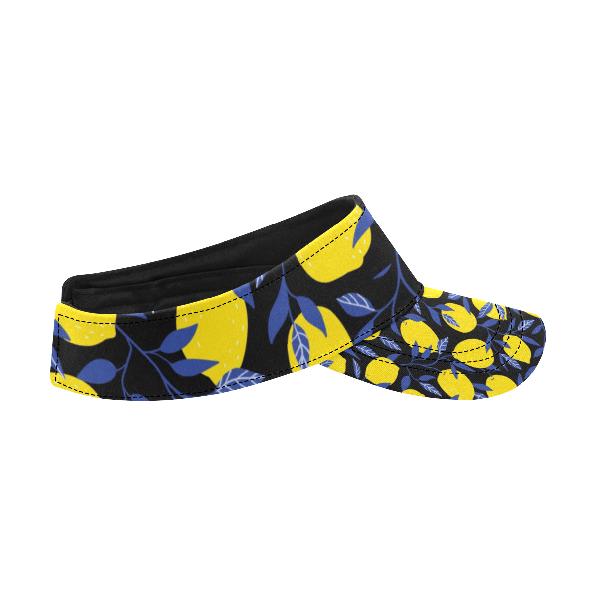 Lemon Pattern Print Design LM01 Unisex Sun Visor