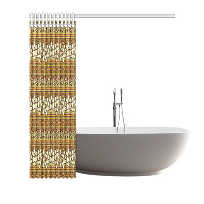 Hawaiian Themed Pattern Print Design H015 Shower Curtain