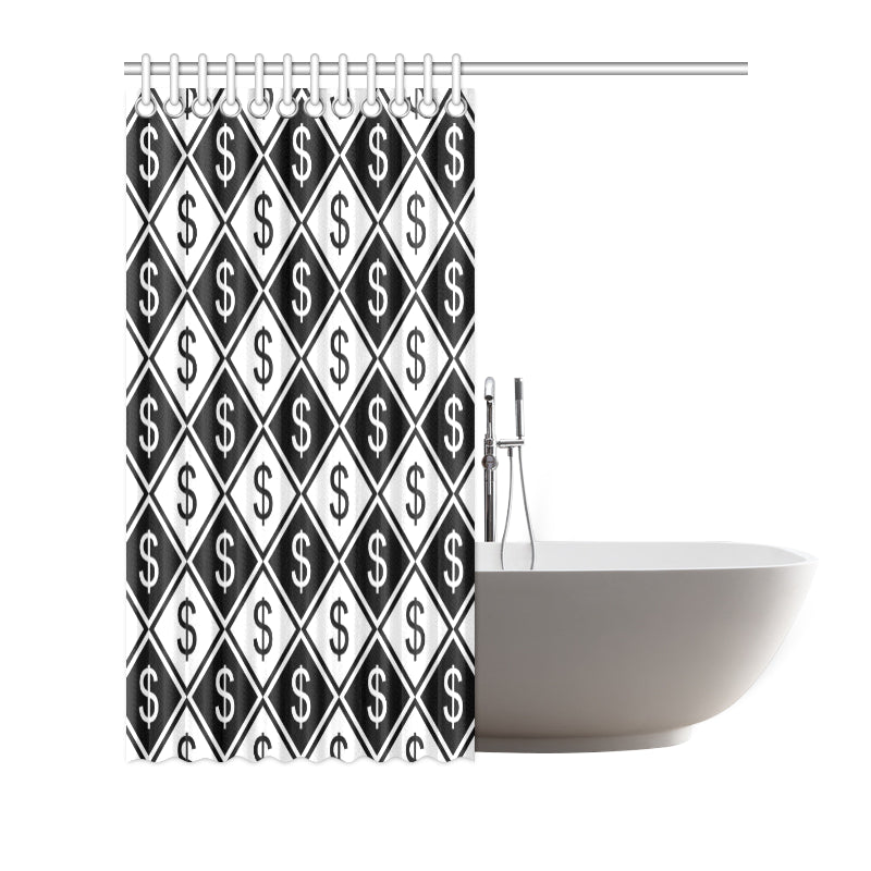 Money Pattern Print Design 04 Shower Curtain