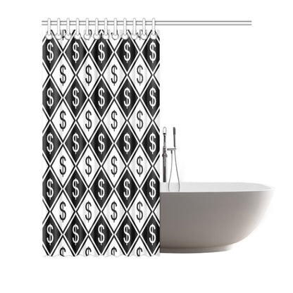Money Pattern Print Design 04 Shower Curtain