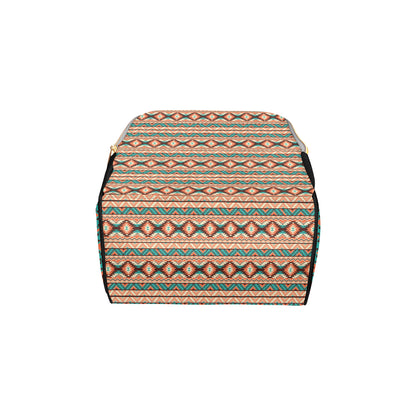 Navajo Western Style Print Pattern Diaper Bag Backpack