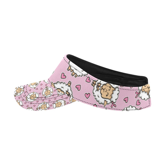 Sheep Cute Pattern Print Design 01 Unisex Sun Visor