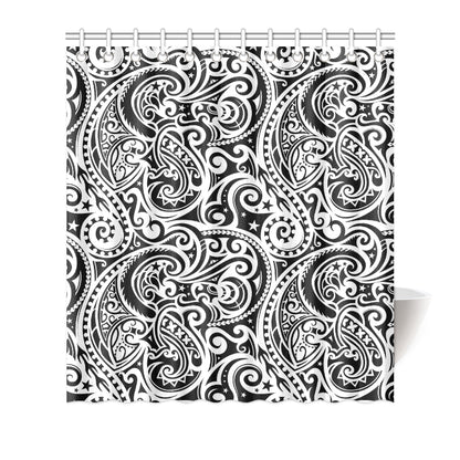 Polynesian Traditional Tribal Shower Curtain