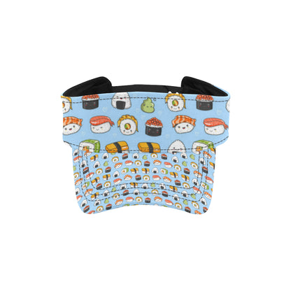 Sushi Cartoon Design Unisex Sun Visor