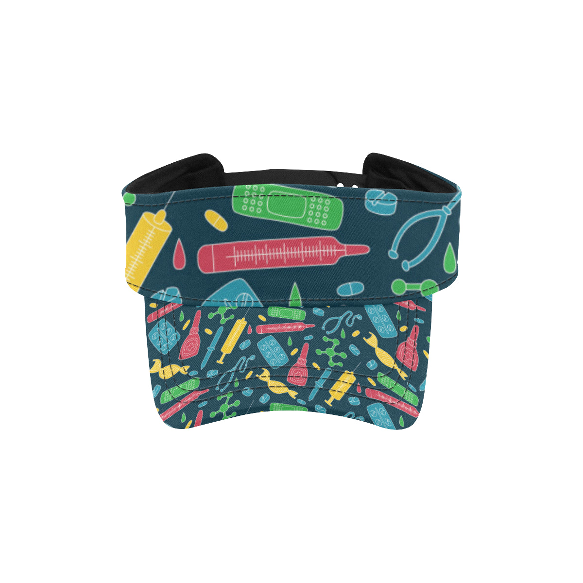 Phlebotomist Pattern Print Design A03 Unisex Sun Visor