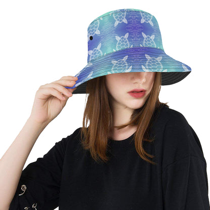 Sea Turtle Draw Unisex Bucket Hat