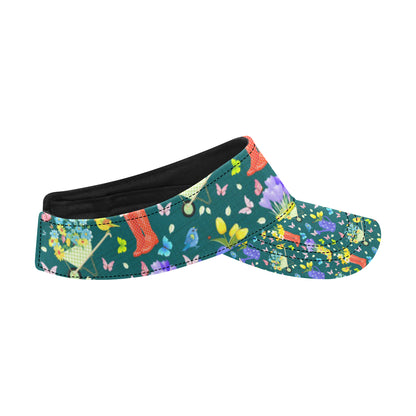 Gardening Pattern Print Design G08 Unisex Sun Visor