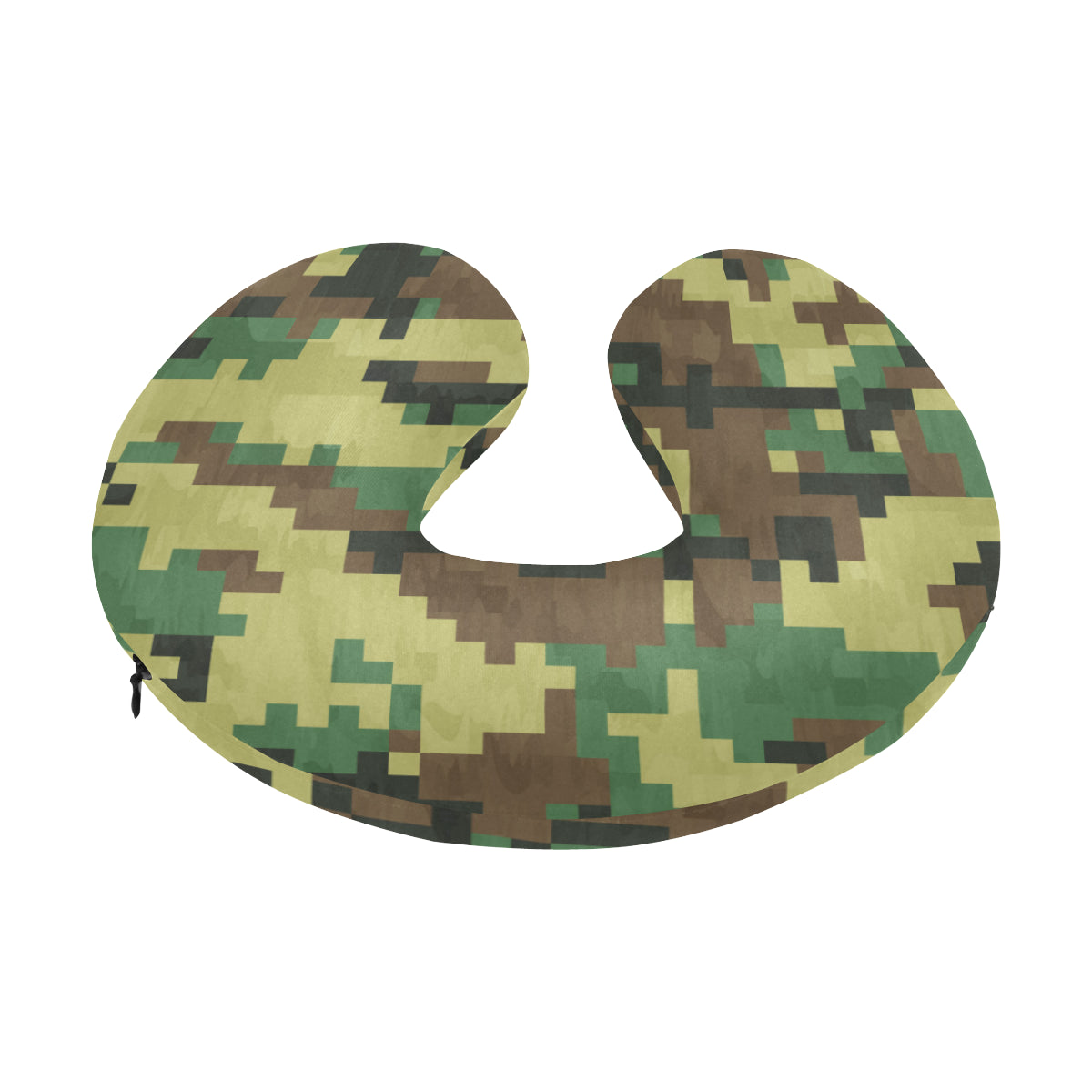 ACU Army Digital Pattern Print Design 02 U-Shaped Travel Neck Pillow
