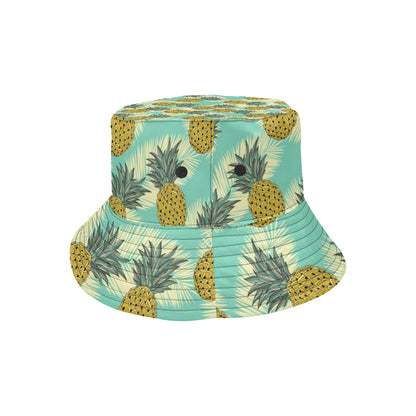 Pineapple Pattern Print Design PP03 Unisex Bucket Hat