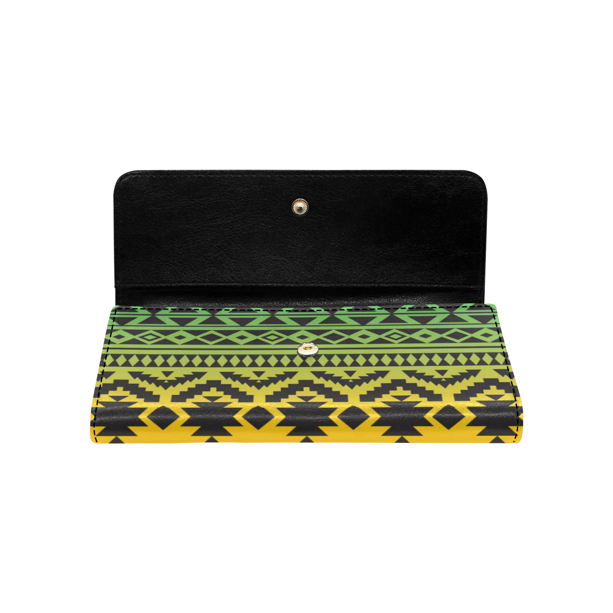 Rastafarian Pattern Print Design A04 Women's Trifold Wallet
