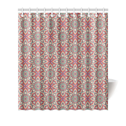 Bohemian Pattern Print Design 03 Shower Curtain