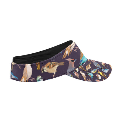Bird Cute Print Pattern Unisex Sun Visor