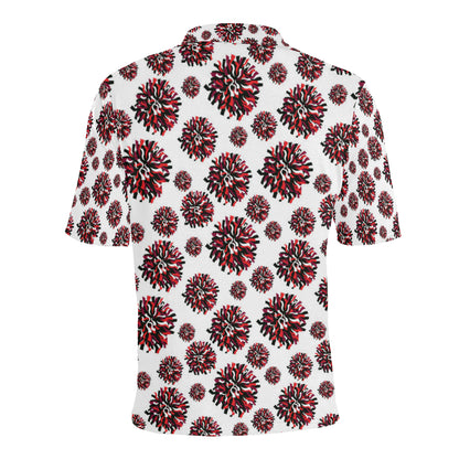 Cheerleader Pattern Print Design 01 Men Polo Shirt