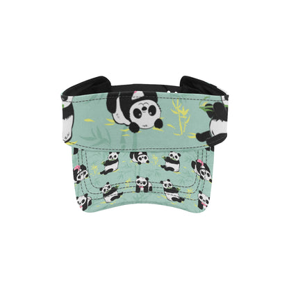 Panda Pattern Print Design A05 Unisex Sun Visor