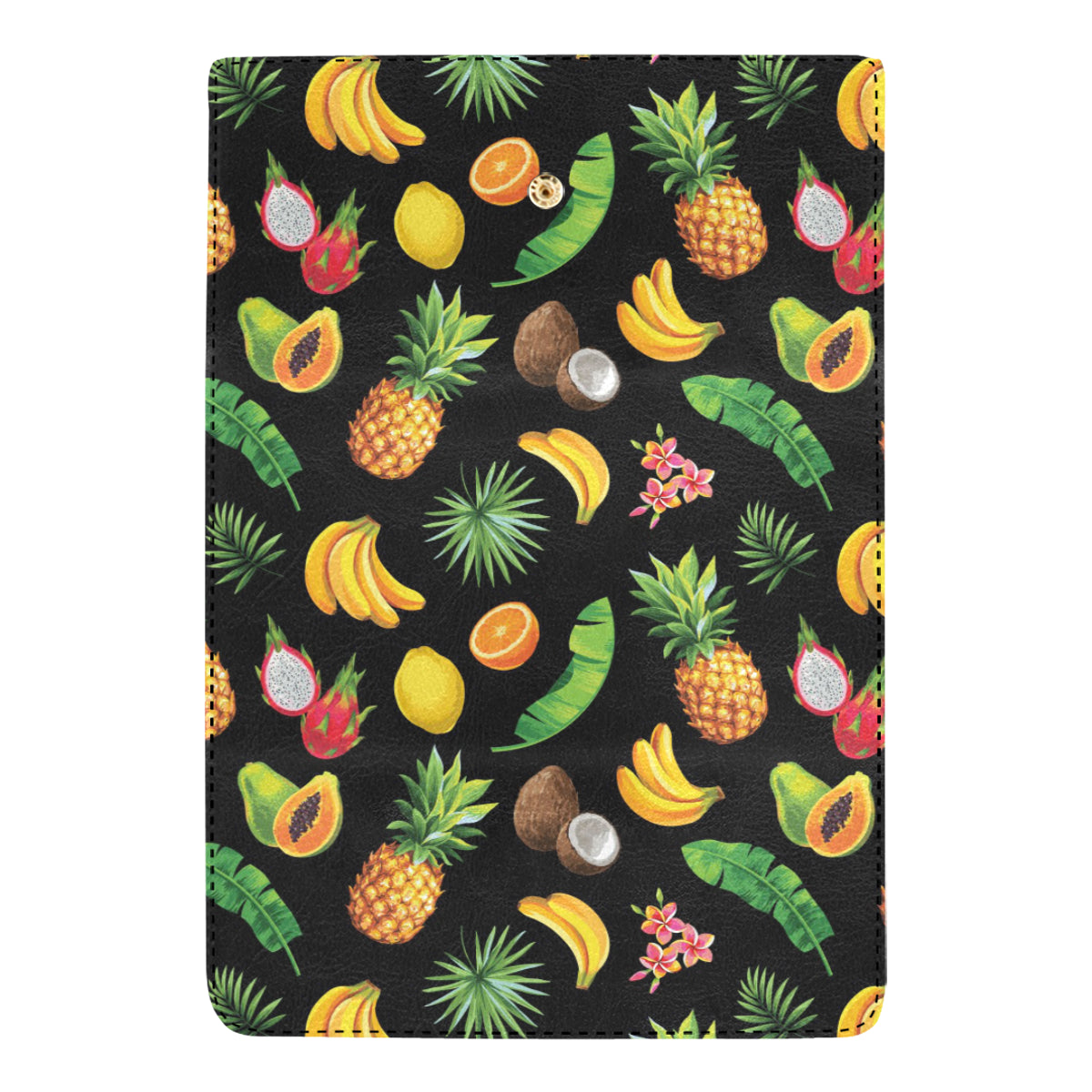 Tropical Fruits Pattern Print Design TF03 Women's Trifold Wallet