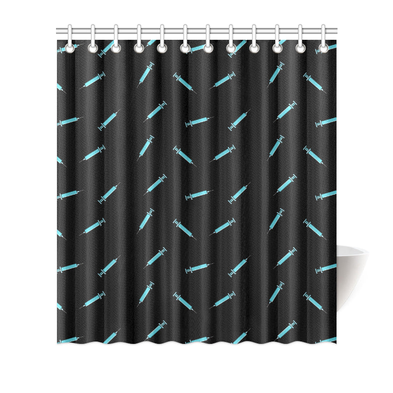Phlebotomist Pattern Print Design A04 Shower Curtain