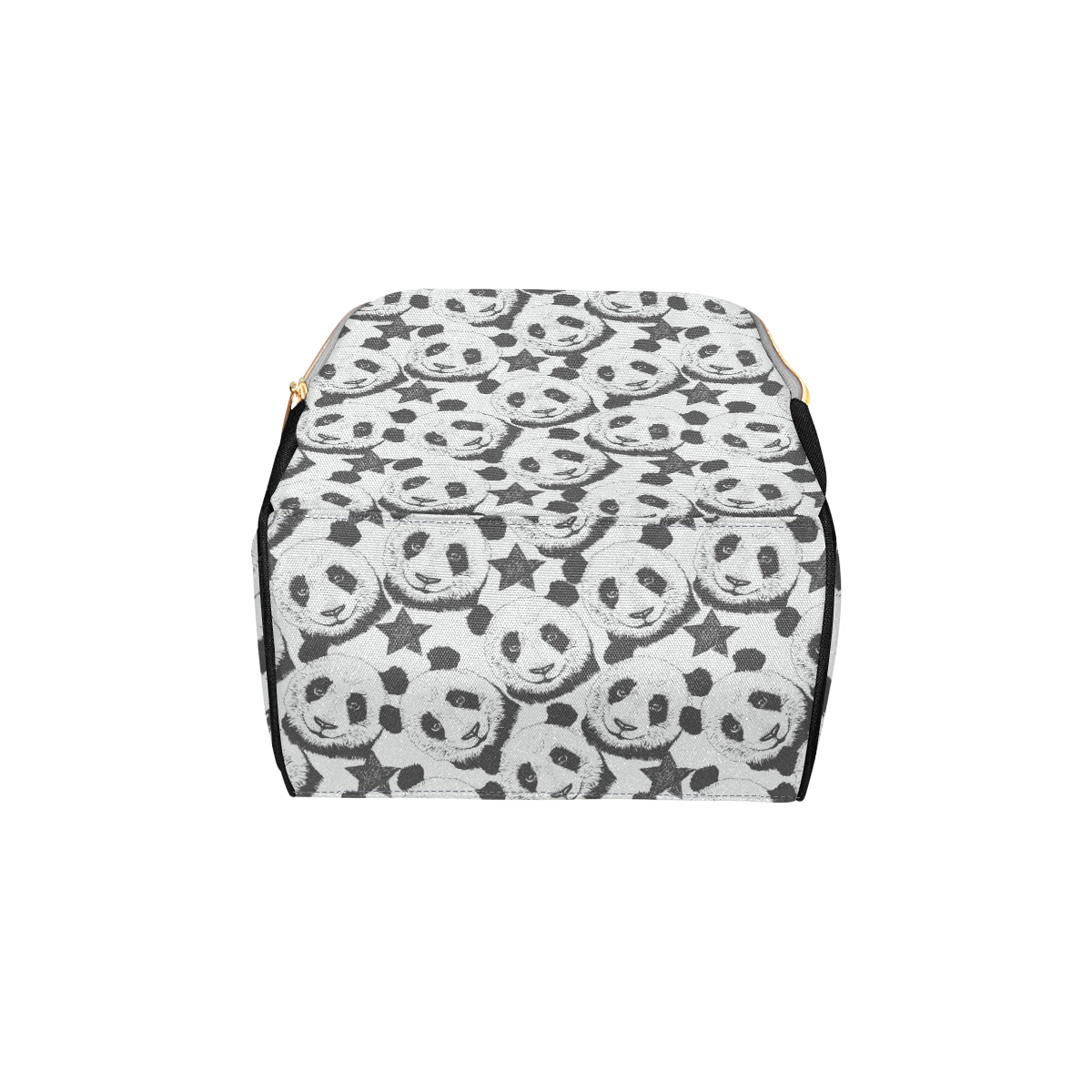 Panda Pattern Print Design A02 Diaper Bag Backpack