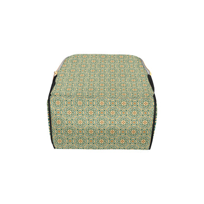 Cross Pattern Print Design 01 Diaper Bag Backpack