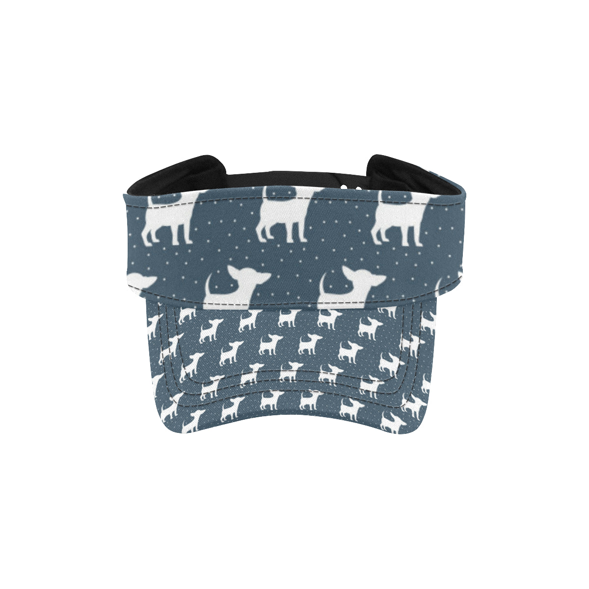 Chihuahua Pattern Print Design 03 Unisex Sun Visor