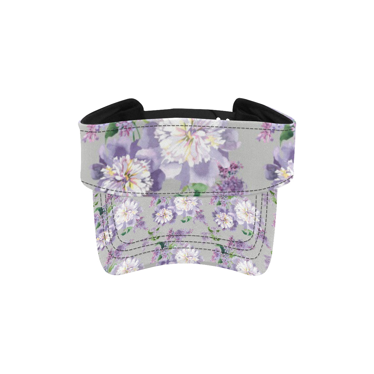 Lilac Pattern Print Design LI07 Unisex Sun Visor