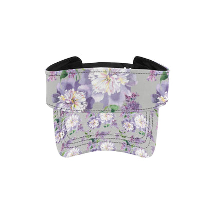 Lilac Pattern Print Design LI07 Unisex Sun Visor