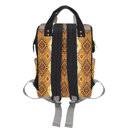 Native Pattern Print Design A09 Diaper Bag Backpack