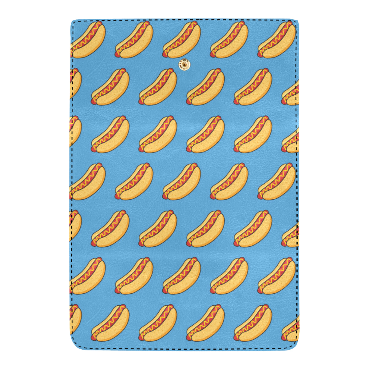 Hot Dog Pattern Print Design 02 Women's Trifold Wallet