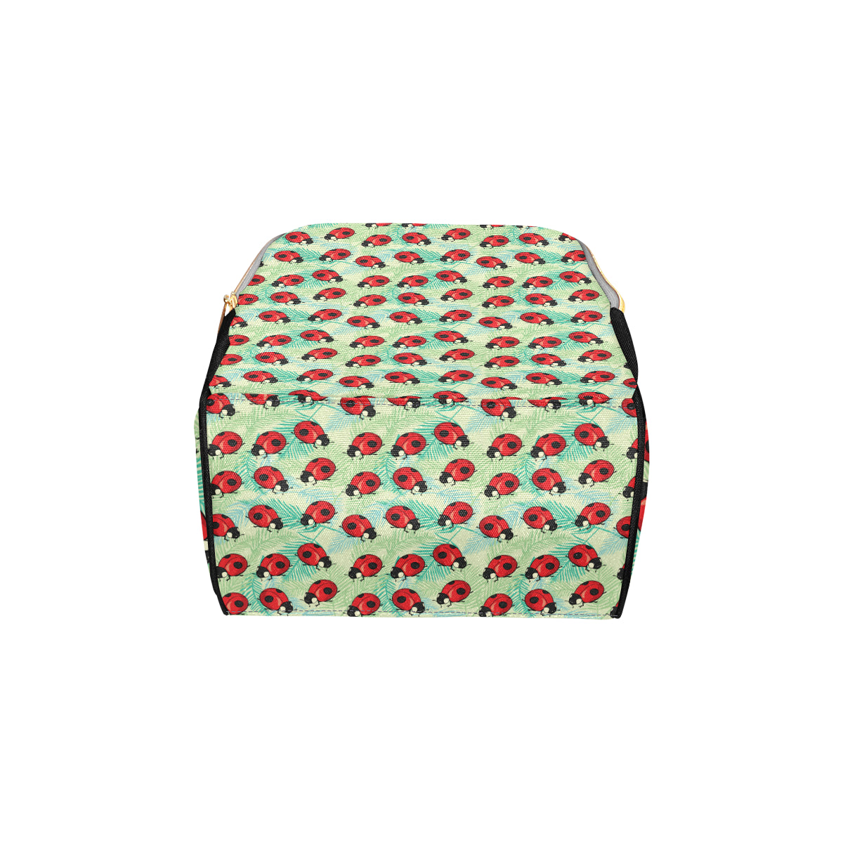 Ladybug Cute Print Pattern Diaper Bag Backpack