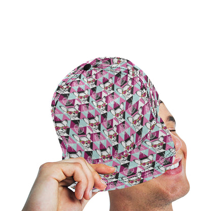 Chihuahua Cute Triangle Pattern Snapback Cap