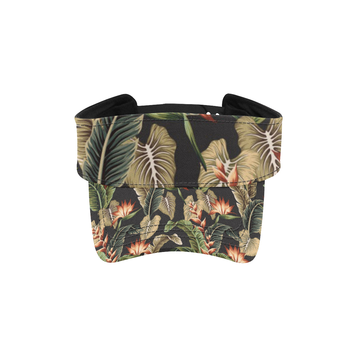 Tropical Flower Pattern Print Design TF014 Unisex Sun Visor