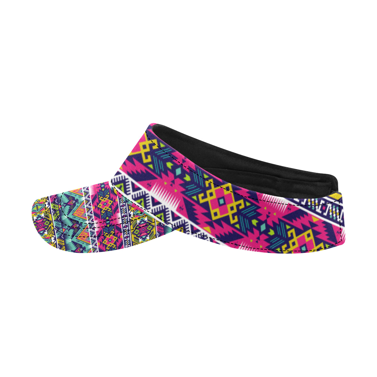 Indian Navajo Color Themed Design Print Unisex Sun Visor