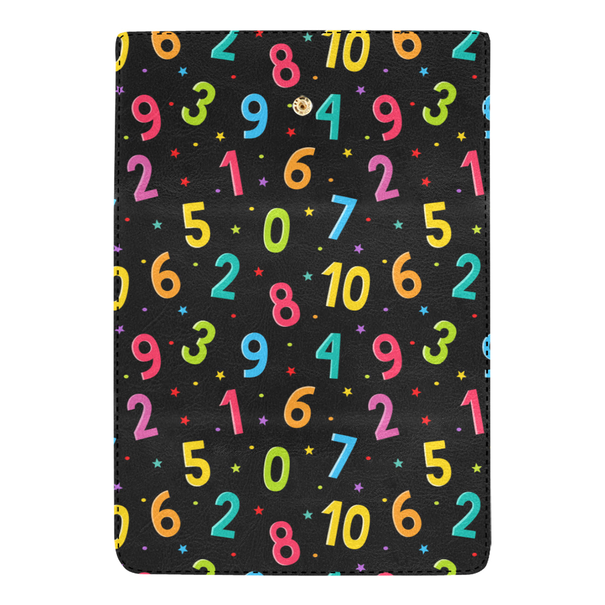 Number Pattern Print Design A04 Women's Trifold Wallet