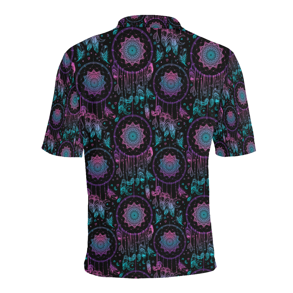 Dream catcher boho mandala Men Polo Shirt