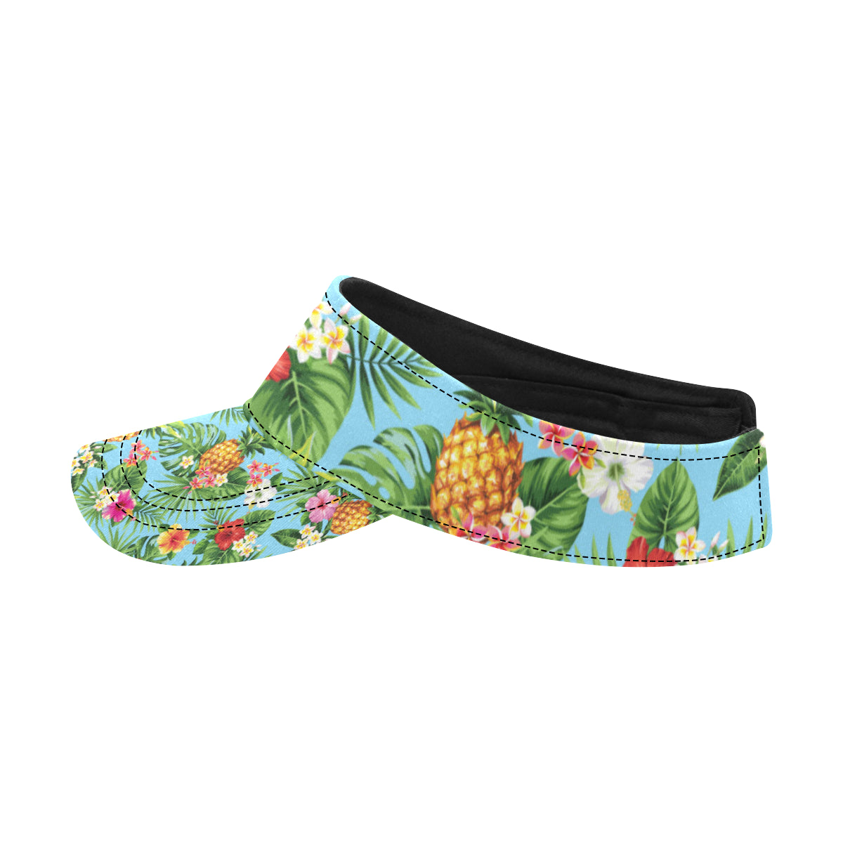 Pineapple Hawaiian flower Tropical Unisex Sun Visor