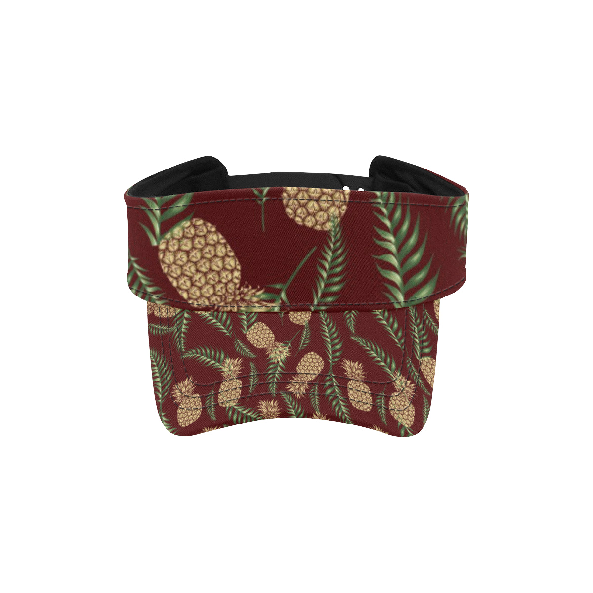 Pineapple Pattern Print Design PP013 Unisex Sun Visor