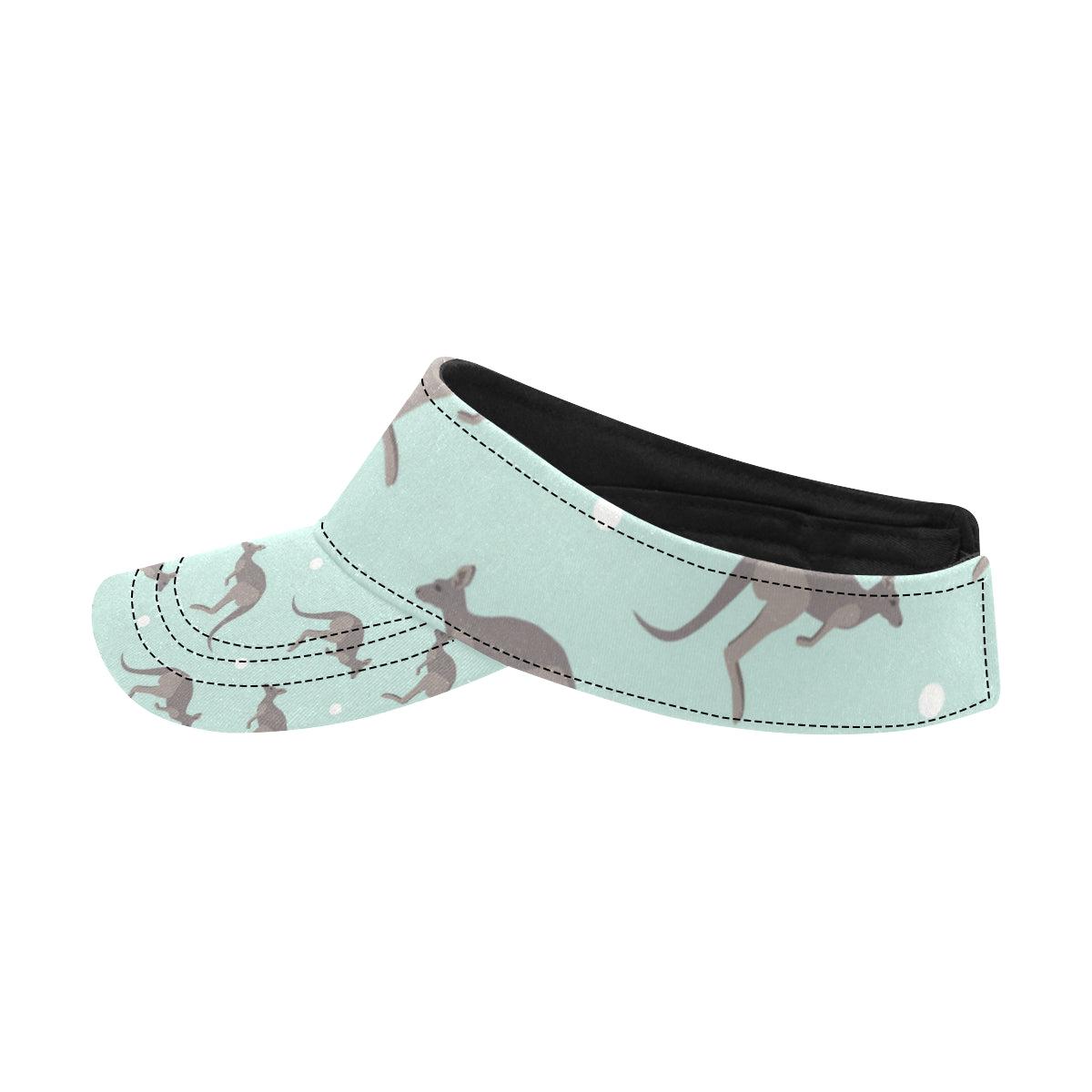 Kangaroos Pattern Print Design 04 Unisex Sun Visor