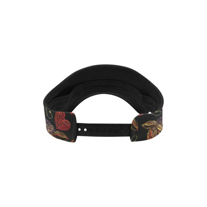 Owl Pattern Print Design A08 Unisex Sun Visor