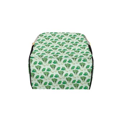 Bok Choy Pattern Print Design 01 Diaper Bag Backpack