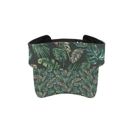 Banana Leaf Pattern Print Design 05 Unisex Sun Visor