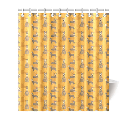 Berger Picard Pattern Print Design 01 Shower Curtain