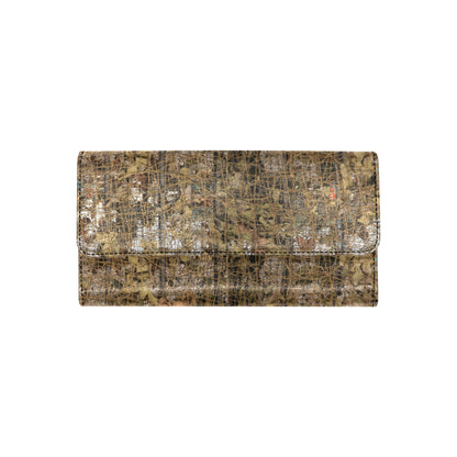 Camouflage Realtree Pattern Print Design 01 Women's Trifold Wallet