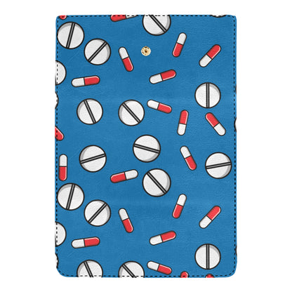 Pill Pattern Print Design A05 Women's Trifold Wallet
