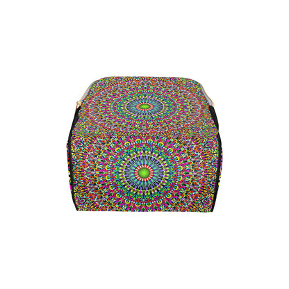 Bohemian Colorful Style Print Diaper Bag Backpack
