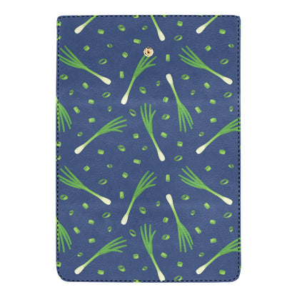 Leek Pattern Print Design 02 Women's Trifold Wallet