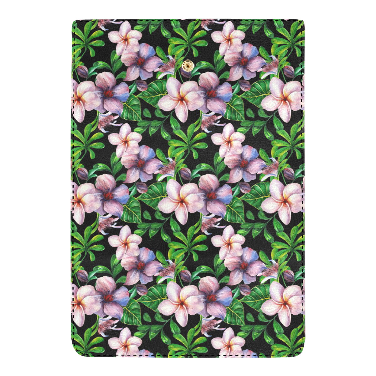 Plumeria Pattern Print Design PM01 Women's Trifold Wallet