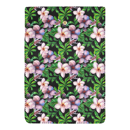 Plumeria Pattern Print Design PM01 Women's Trifold Wallet