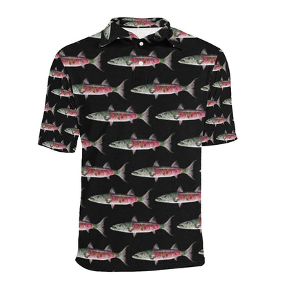 Barracuda Pattern Print Design 02 Men Polo Shirt