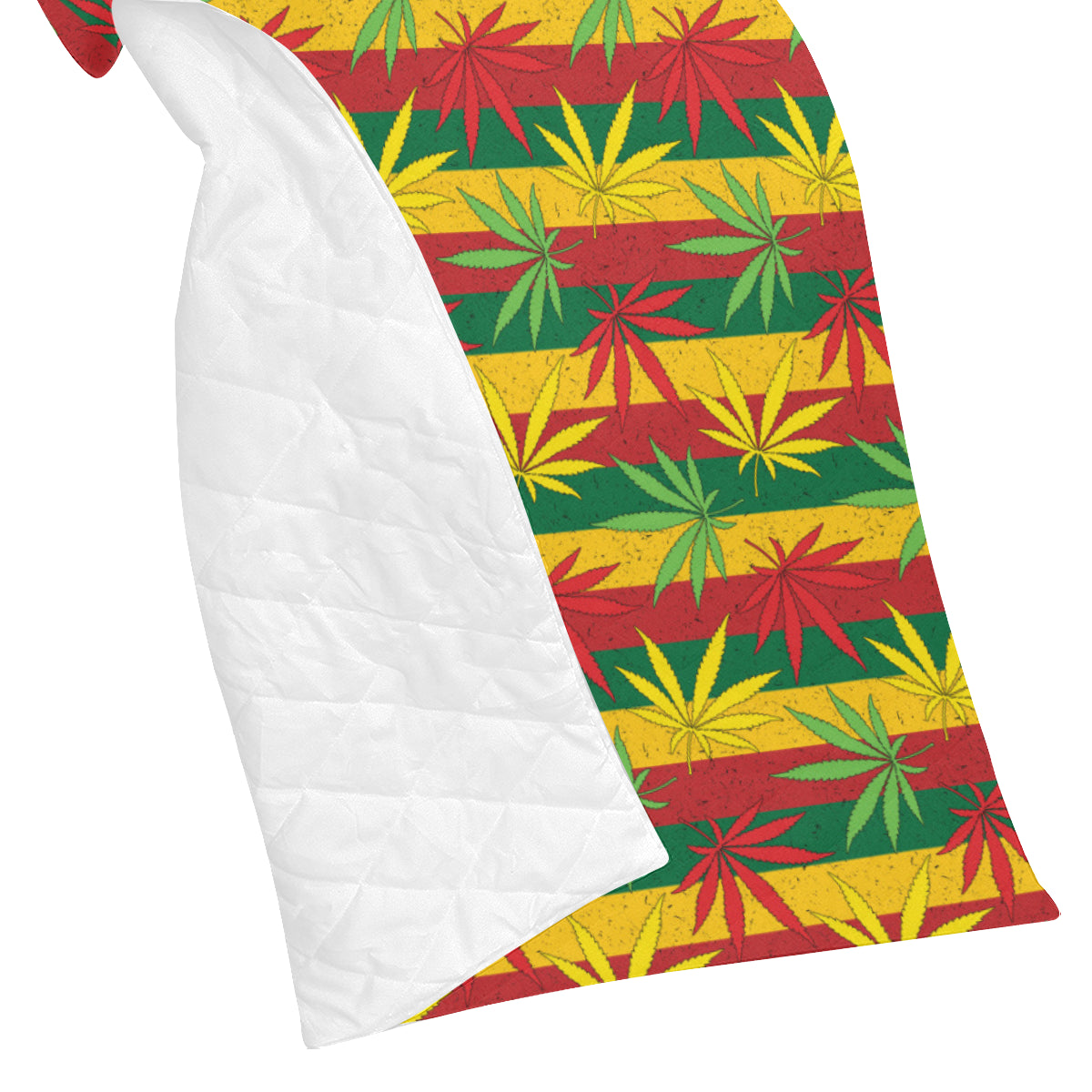 Rasta Pattern Print Design A03 Premium Quilt